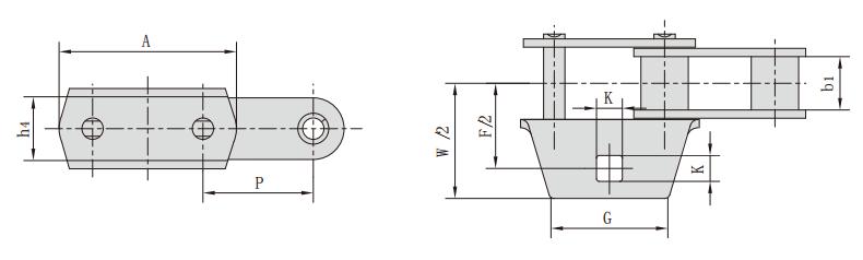 CA557F4_<font color='red'>C型<font color='red'>鋼制</font><font color='red'>農(nóng)機(jī)</font>鏈</font>附件